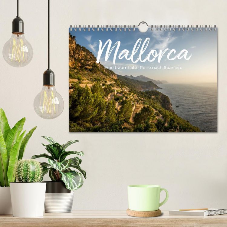 Produktbild: Mallorca - Eine traumhafte Reise nach Spanien. (Wandkalender 2026 DIN A4 quer), CALVENDO Monatskalender