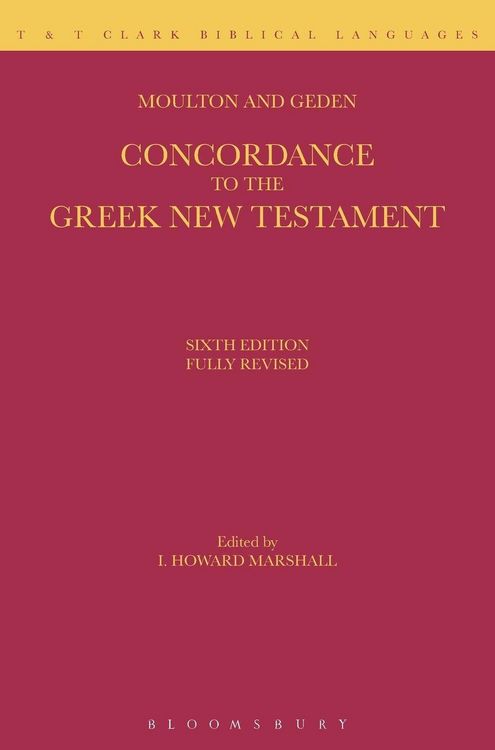 Produktbild: A Concordance to the Greek New Testament