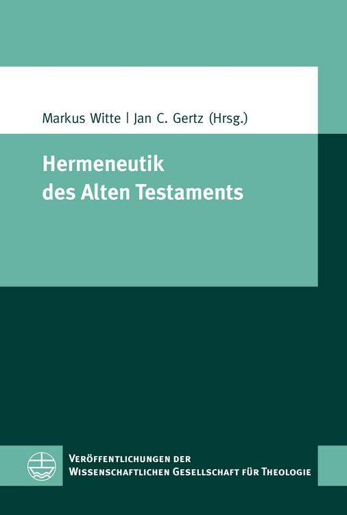 Produktbild: Hermeneutik des Alten Testaments