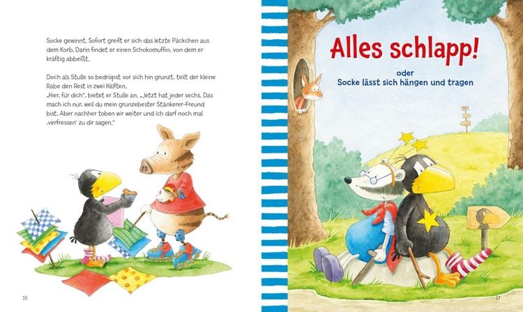 Produktbild: Der kleine Rabe Socke: Kindergarten-Geschichten