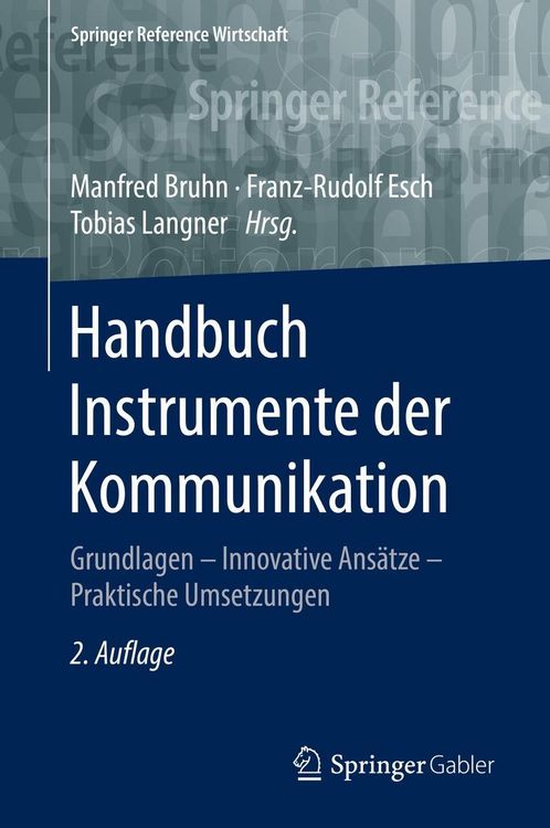 Produktbild: Handbuch Instrumente der Kommunikation