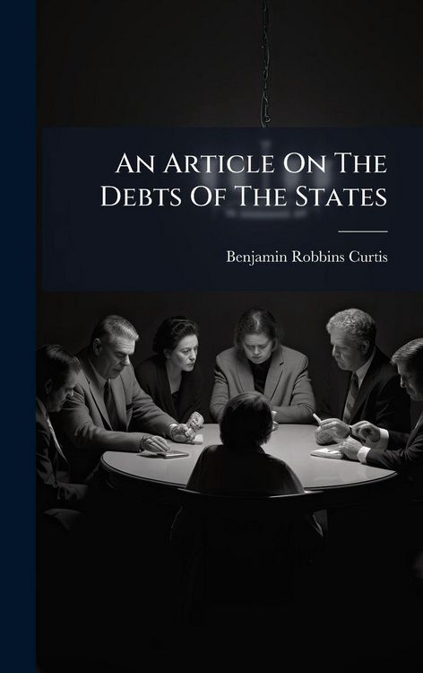 Produktbild: An Article On The Debts Of The States