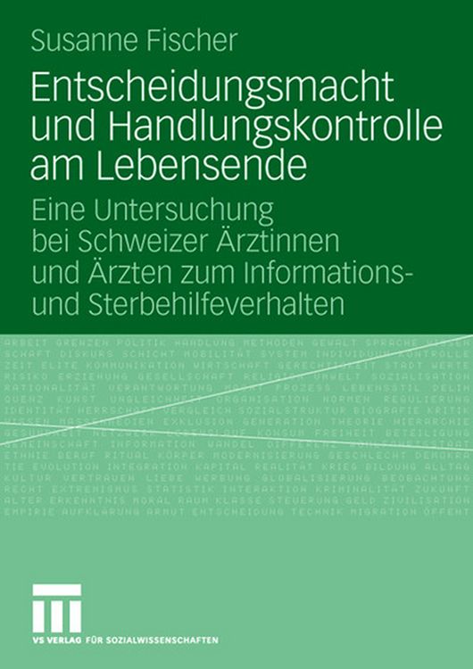 Produktbild: Entscheidungsmacht und Handlungskontrolle am Lebensende