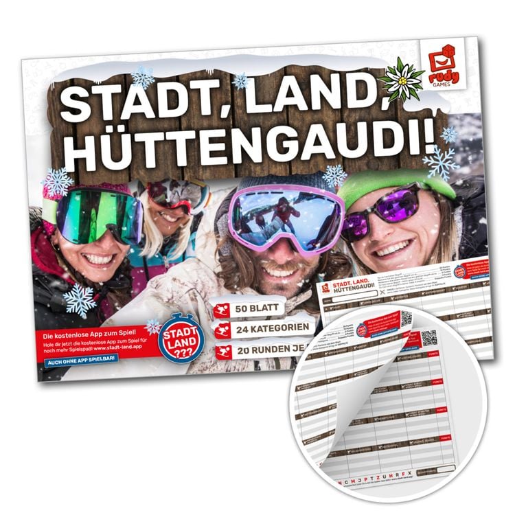 Bild vom Artikel Stadt,Land,HÜTTENGAUDI! (Spiel) vom Autor 