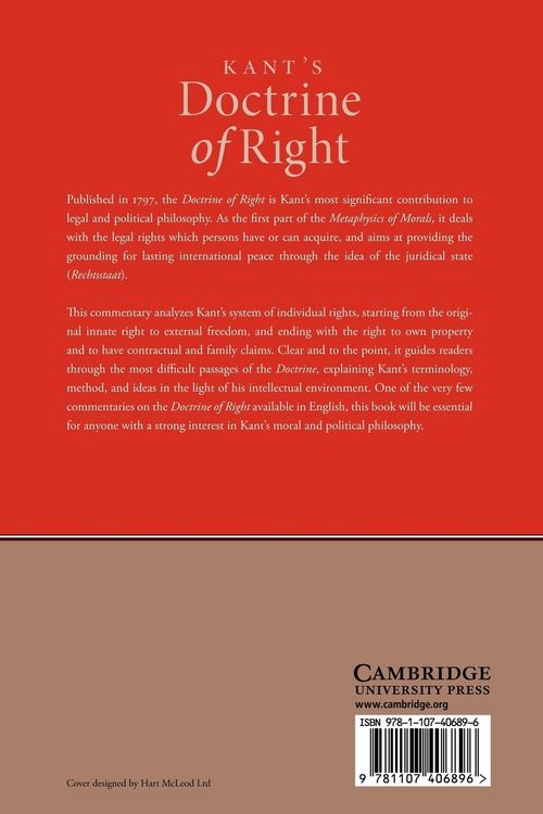 Produktbild: Kant's Doctrine of Right