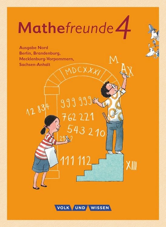 Produktbild: Mathefreunde 4. Schuljahr - Nord - Schülerbuch mit Kartonbeilagen