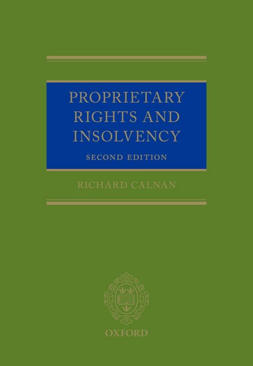 Produktbild: Proprietary Rights and Insolvency