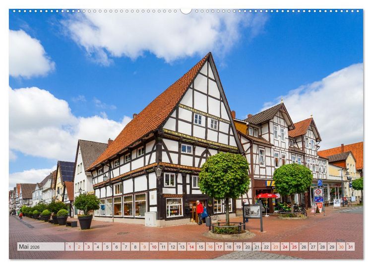 Produktbild: Rinteln Impressionen (hochwertiger Premium Wandkalender 2026 DIN A2 quer), Kunstdruck in Hochglanz