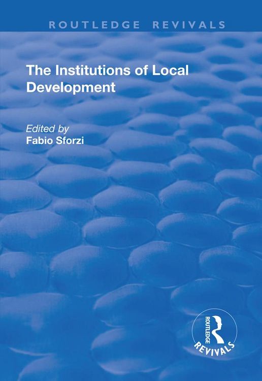 Produktbild: The Institutions of Local Development