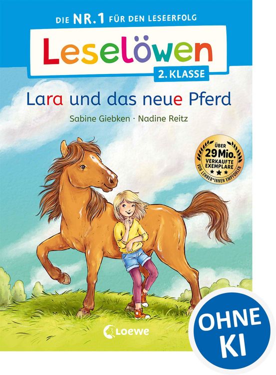 Produktbild: Lesel&ouml;wen 2. Klasse - Lara und das neue Pferd