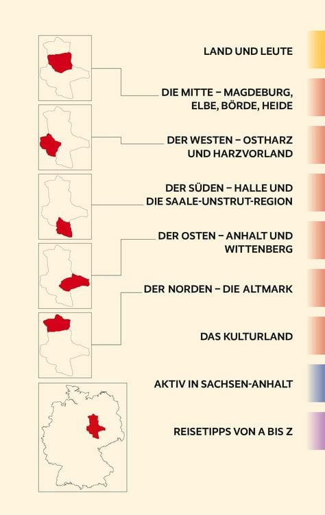 Produktbild: TRESCHER Reisef&uuml;hrer Sachsen-Anhalt
