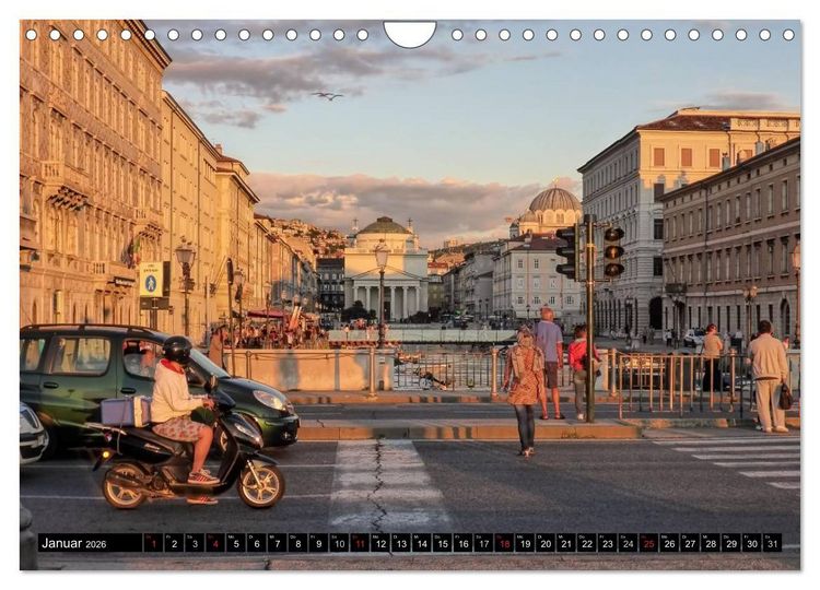 Produktbild: Triest und seine Riviera (Wandkalender 2026 DIN A4 quer), CALVENDO Monatskalender
