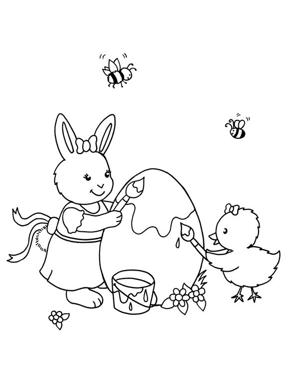 Produktbild: Malblock mit Glitzersteinchen Frohe Ostern