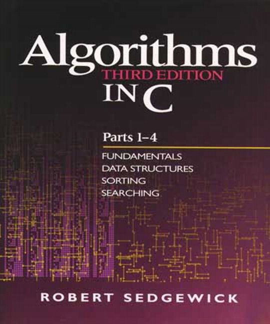 Produktbild: Algorithms in C, Parts 1-4: Fundamentals, Data Structures, Sorting, Searching