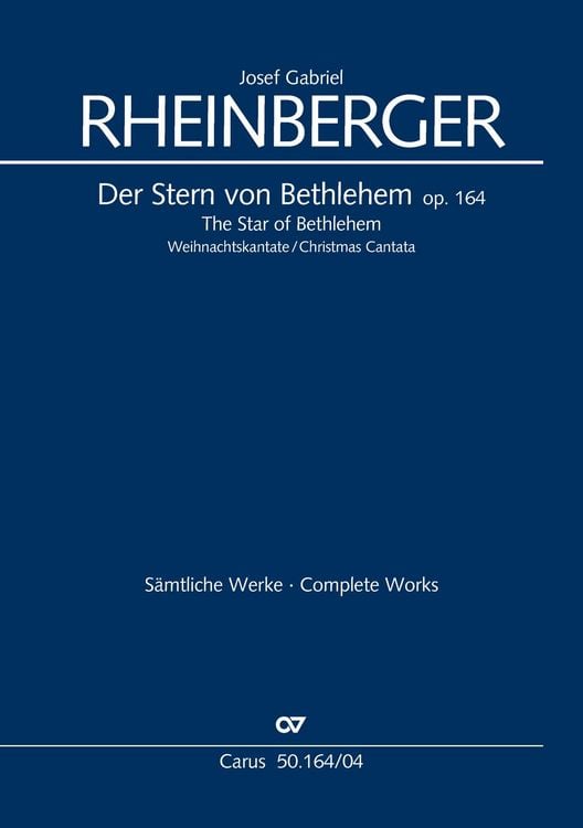 Produktbild: Der Stern von Bethlehem (Klavierauszug)
