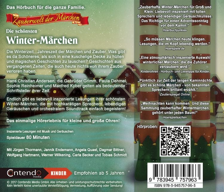 Produktbild: Zauberwelt der M&auml;rchen: Die sch&ouml;nsten Winter-M&auml;rchen