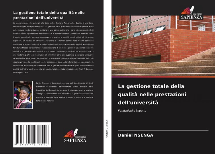 Produktbild: La gestione totale della qualit&agrave; nelle prestazioni dell'universit&agrave;