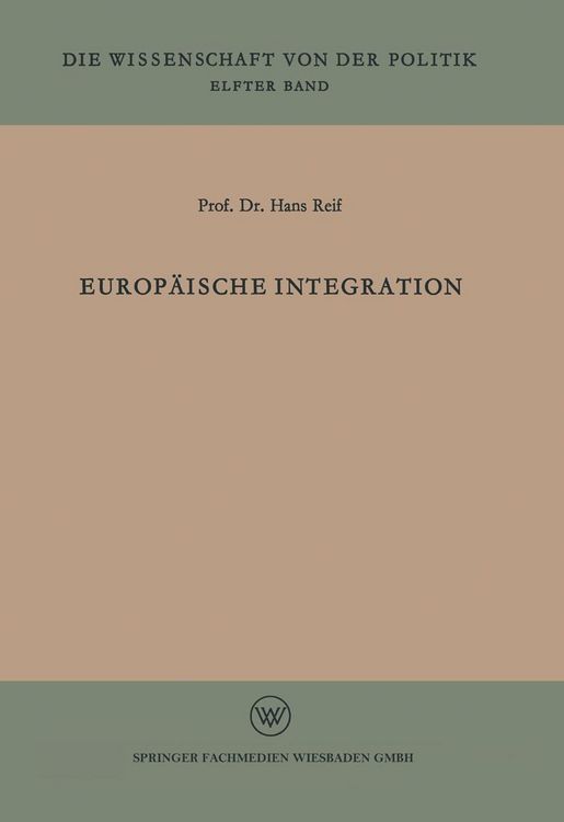 Produktbild: Europ&auml;ische Integration