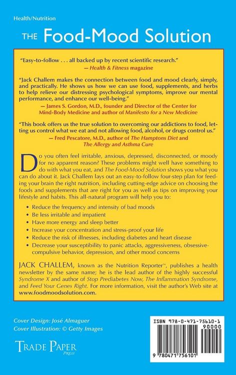 Produktbild: The Food-Mood Solution