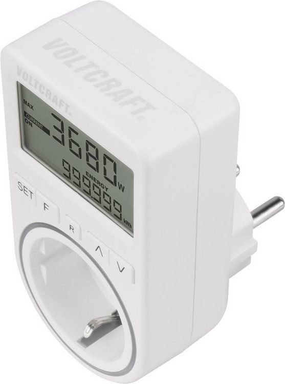 Produktbild: VOLTCRAFT SEM4500 Energiekosten-Messger&auml;t Kostenprognose, Alarmfunktion, Stromtarif einstellbar