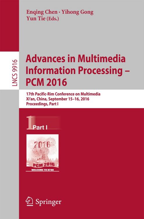 Produktbild: Advances in Multimedia Information Processing - PCM 2016