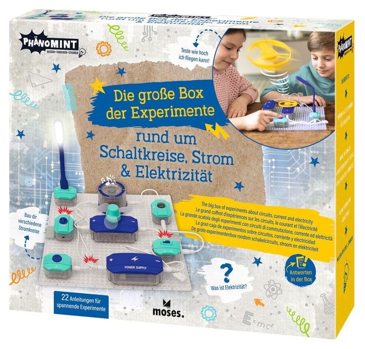 Bild vom Artikel PhänoMINT Die grosse Box der Experimente rund um Schaltkreise, Strom und Elektrizität vom Autor 