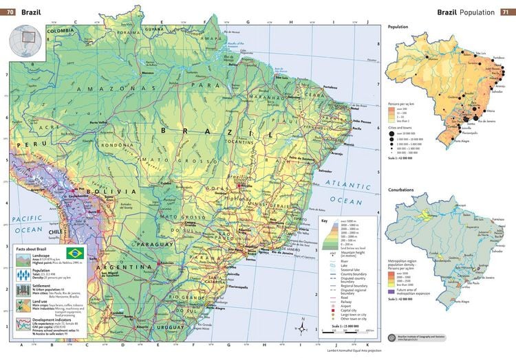 Produktbild: Collins School Atlas