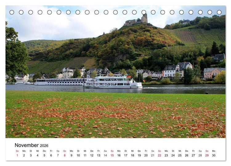 Produktbild: Bernkastel-Kues an der Mosel (Tischkalender 2026 DIN A5 quer), CALVENDO Monatskalender