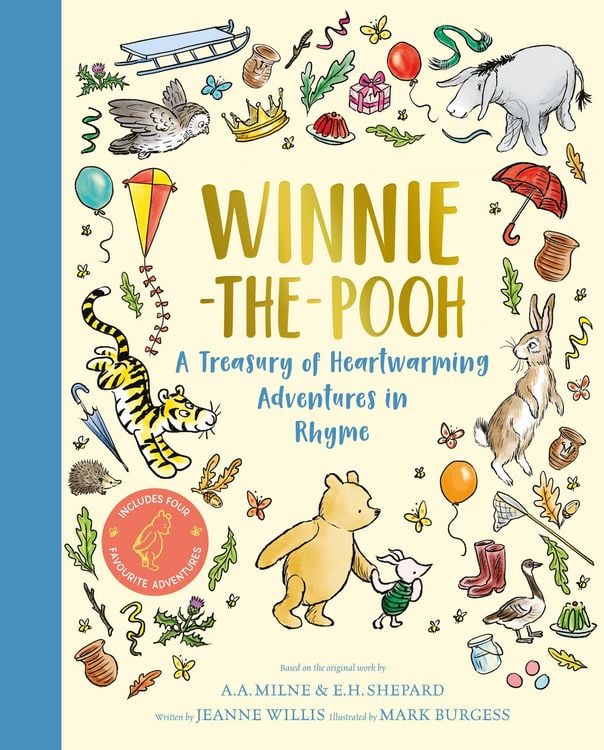 Produktbild: Winnie-the-Pooh: A Treasury of Heart-warming Adventures in Rhyme