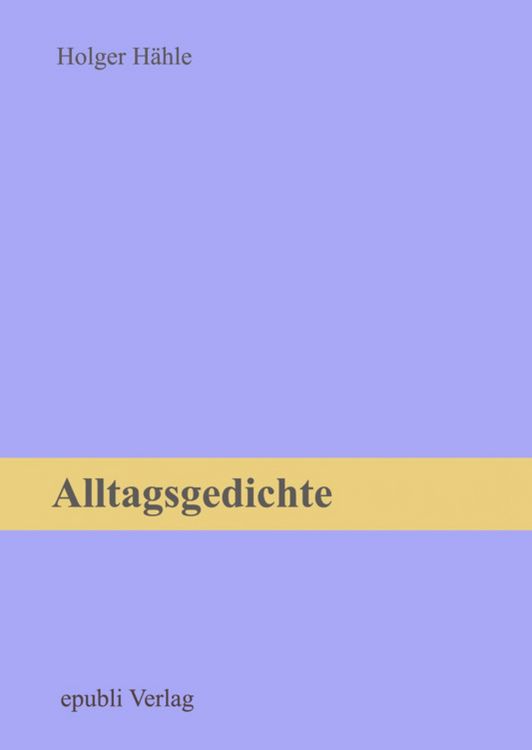 Produktbild: Alltagsgedichte