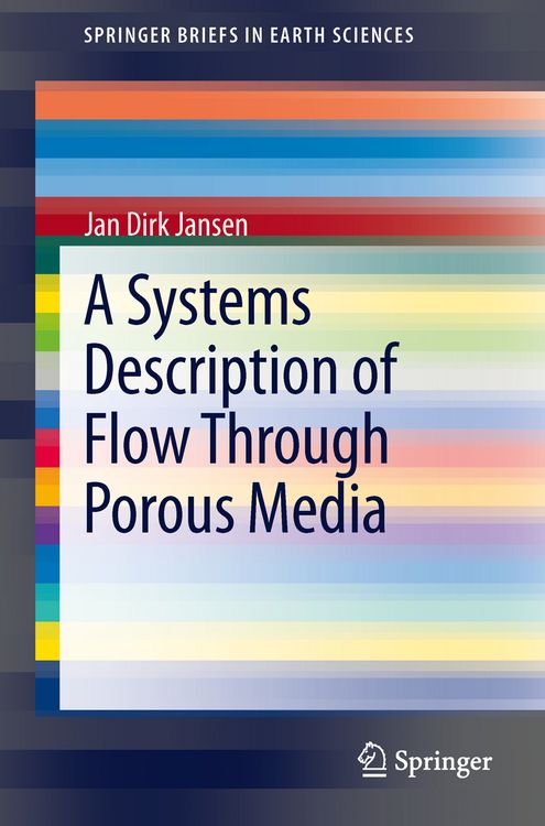 Produktbild: A Systems Description of Flow Through Porous Media
