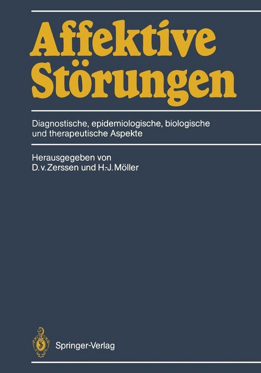 Produktbild: Affektive St&ouml;rungen