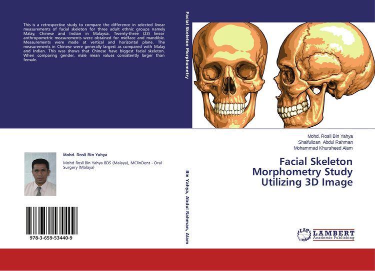 Produktbild: Facial Skeleton Morphometry Study Utilizing 3D Image