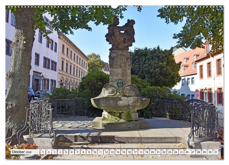 Produktbild: ALTENBURG, die alte Residenzstadt (hochwertiger Premium Wandkalender 2026 DIN A2 quer), Kunstdruck in Hochglanz