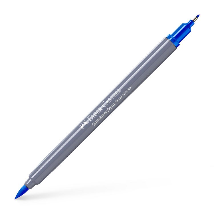 Produktbild: Faber-Castell Tuschestift Dual Marker phthalo blue