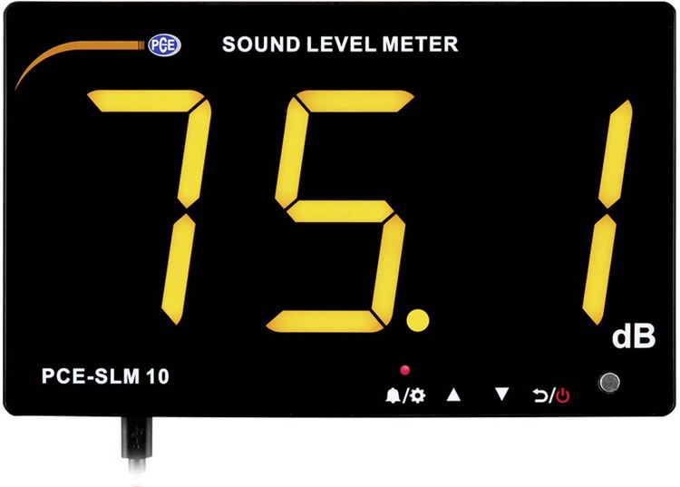 Produktbild: PCE Instruments Schallpegel-Messger&auml;t PCE-SLM 10 30 - 130 dB 31.5Hz - 8.5kHz USB