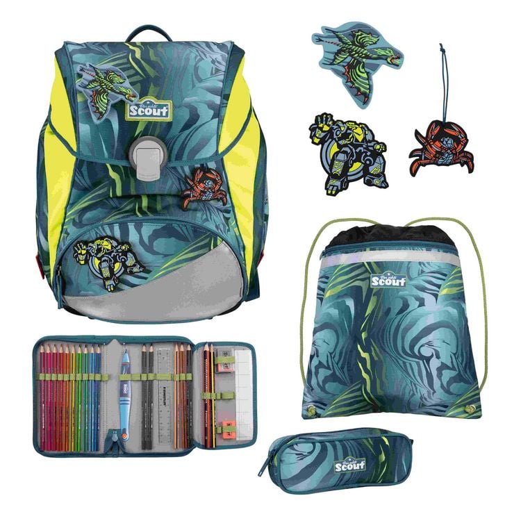 Produktbild: Scout Schulranzen Set Alpha, Schulranzen Set, 4tlg, Action