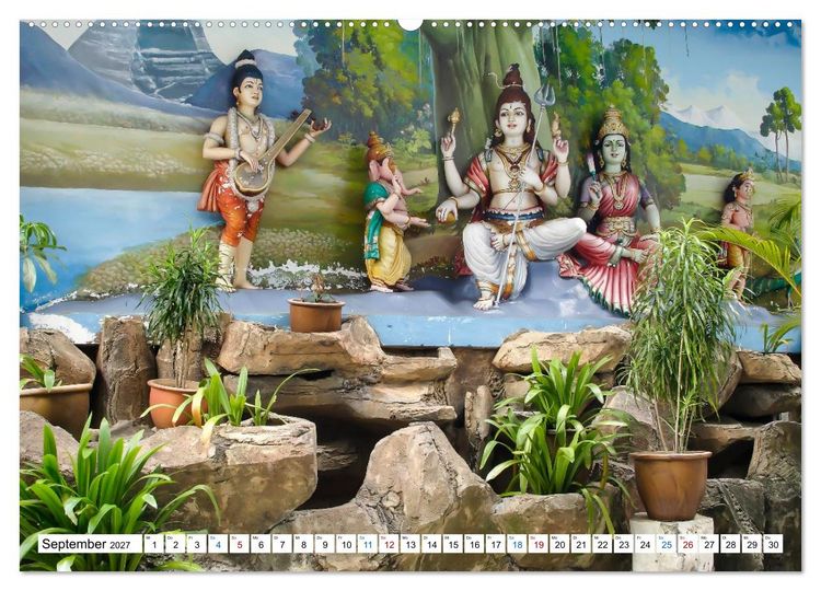 Produktbild: Malaysia &ndash; Zwischen Regenwald, Tempeln und Skyline von Kuala Lumpur (hochwertiger Premium Wandkalender 2027 DIN A2 quer), Kunstdruck in Hochglanz