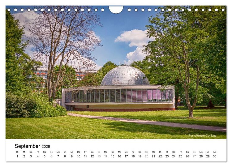 Produktbild: Cottbus/Ch&oacute;sebuz (Wandkalender 2026 DIN A4 quer), CALVENDO Monatskalender