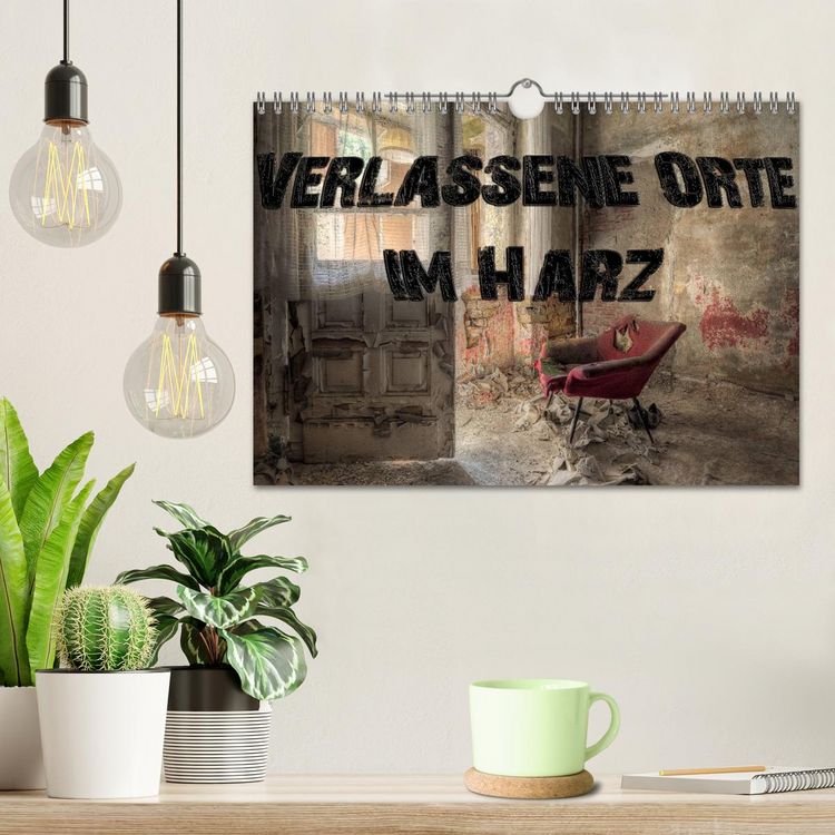 Produktbild: Verlassene Orte im Harz (Wandkalender 2026 DIN A4 quer), CALVENDO Monatskalender