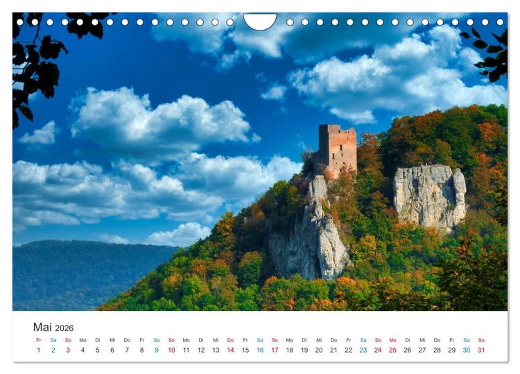 Produktbild: Rund um N&uuml;rtingen (Wandkalender 2026 DIN A4 quer), CALVENDO Monatskalender