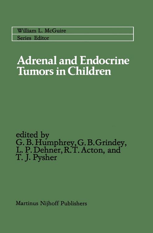 Produktbild: Adrenal and Endocrine Tumors in Children