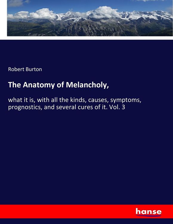 Produktbild: The Anatomy of Melancholy,