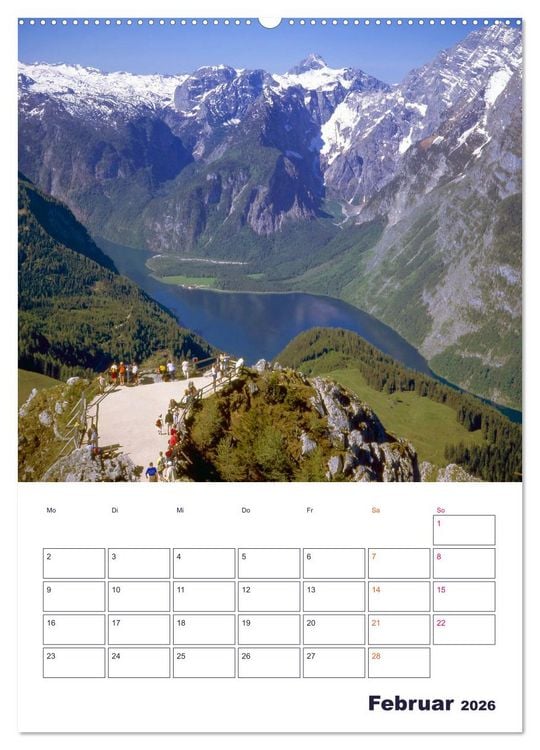 Produktbild: Sch&ouml;nes Land Bayern (Wandkalender 2026 DIN A2 hoch), CALVENDO Monatskalender