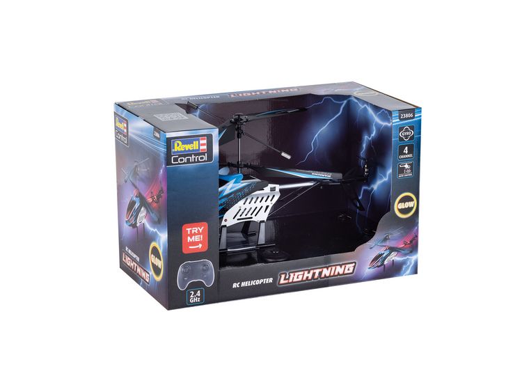 Produktbild: RC Helicopter Lightning, blau, Revell Control Ferngesteuerter Hubschrauber