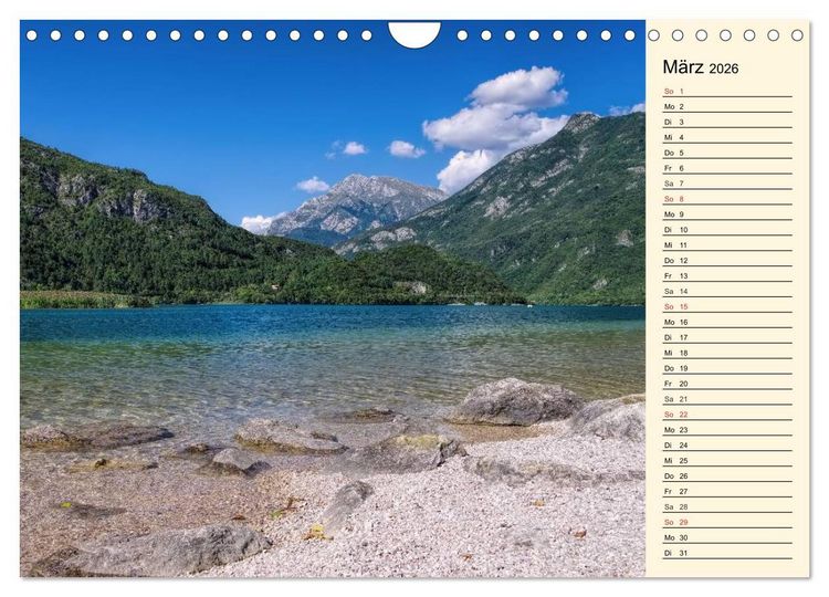 Produktbild: Friaul-Julisch Venetien - Italiens sch&ouml;ner Nordosten (Wandkalender 2026 DIN A4 quer), CALVENDO Monatskalender