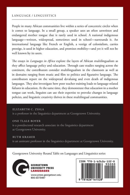 Produktbild: Languages in Africa