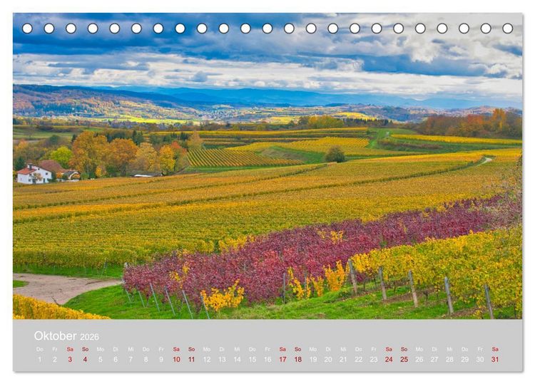 Produktbild: Ettenheim - Perle der Ortenau (Tischkalender 2026 DIN A5 quer), CALVENDO Monatskalender