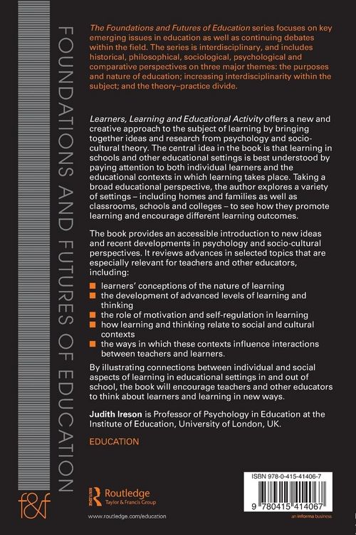 Produktbild: Learners, Learning and Educational Activity