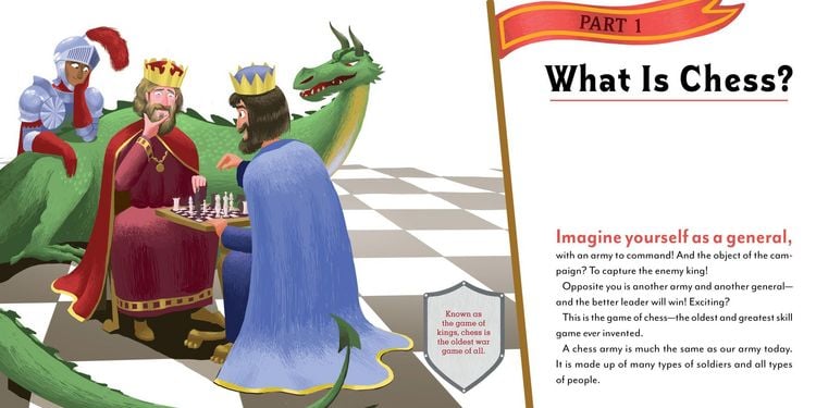 Produktbild: The Kids' Book of Chess and Starter Kit